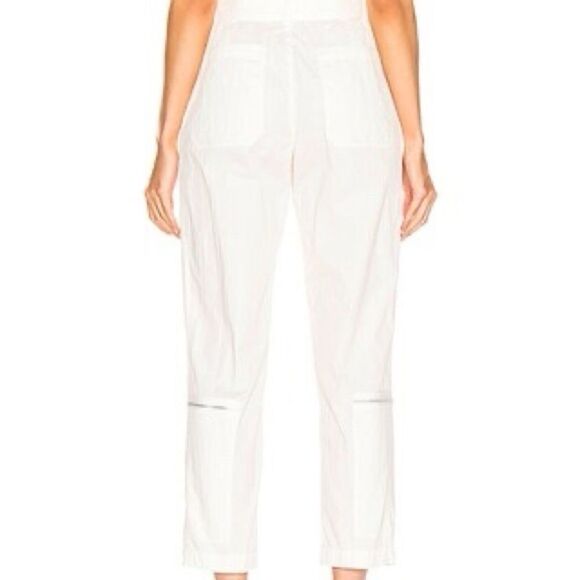 Helmut Lang White High Rise Flight Ankle Pants Womens Sz 0 30” W - Picture 3 of 10